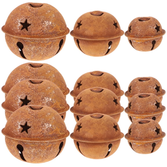 LOLIPPYY 1 Set of 30 Pcs Christmas Vintage Xmas Tree Bell Hanging Ornaments