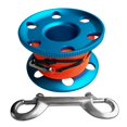 thumbnail image 2 of Carrete de buceo Carrete de con perno de clip de acero inoxidable 316 Wreck Scuba Diving Tech Spool - Pequeño, y duradero - Elecció 30m Soledad  Carrete de dedo de buceo, 2 of 8