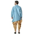 thumbnail image 6 of Royal Kurta Men's Jacquard Silk Printed Kurta, 6 of 7