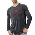 thumbnail image 2 of Ceisia Men Casual Fashion Print Round Neck Pullover Long Sleeve Sweatshirt Gift, 2 of 4
