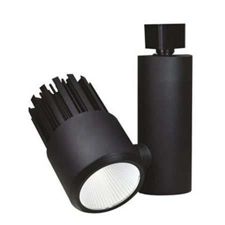35w Track Head - Nora Lighting NTE-842L40S35W H-Style 35W Aiden LED Head, 4000K, 19 Degree Spot, White