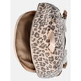 thumbnail image 4 of MNYC Women's Double Pocket Dome Backpack Leopard, 4 of 5