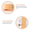 thumbnail image 3 of SHOWERORO 2 Pcs Poignée de Porte d'Armoire Minimaliste Couleur Naturelle pour Cuisines et Commodes, 3 of 4
