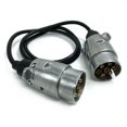 thumbnail image 4 of Enchufe de Remolque 7 pin a 7 pin con Cable Zócalo EU 12V Pieza para Coche Sunnimix Toma de enchufe de remolque 7 a 7pin, 4 of 8