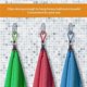 thumbnail image 3 of 30 Pieces Towel Clips Not Easy to Deform Durable Thicken Hanging Kitchen Clips Smooth Rustproof Towel Loops Anti Slip Hook Clamp, 3 of 5