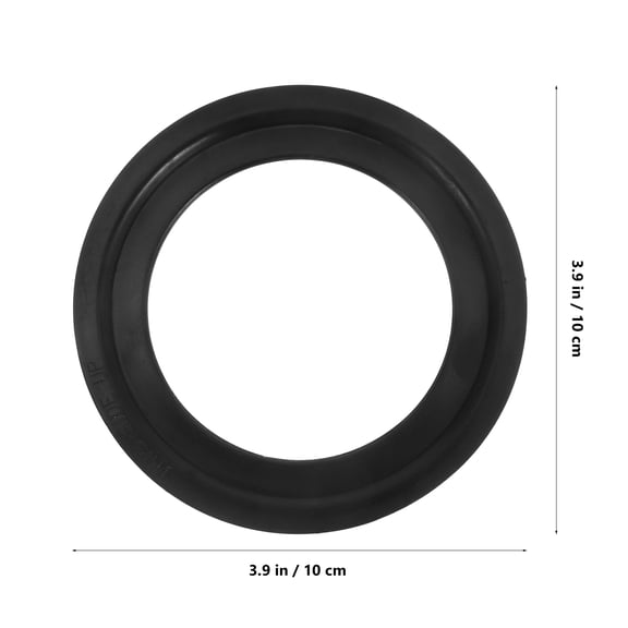 GOOHOCHY Camper Toilet Seal Replacement Peel and Stick Seat Lifter Black