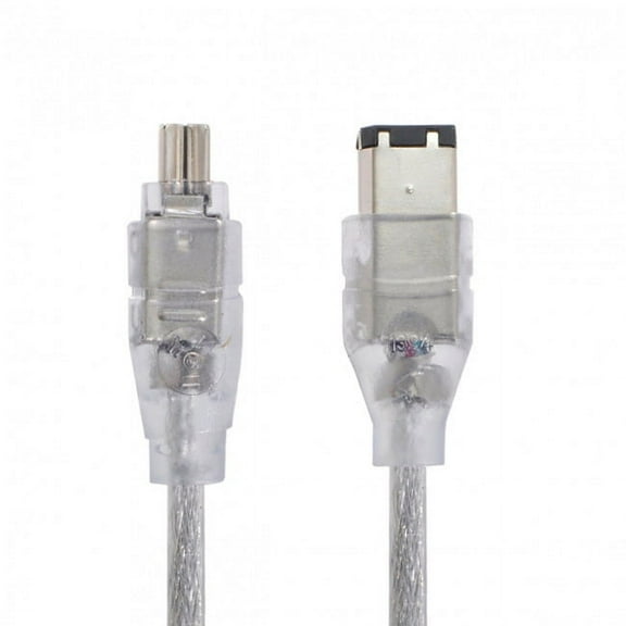 Xiwai Cable 1394 6Pin to Firewire 400 IEEE 1394 4 Pin Male iLink Adapter Cord Cable for Camera Camcorder