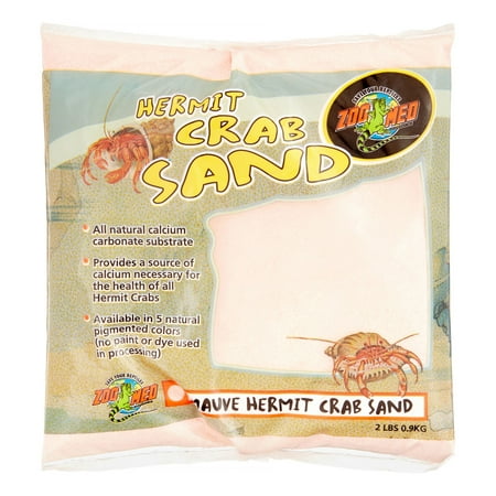 UPC: 0097612009231 | Zoo Med Hermit Crab Sand  2 Lb  Mauve