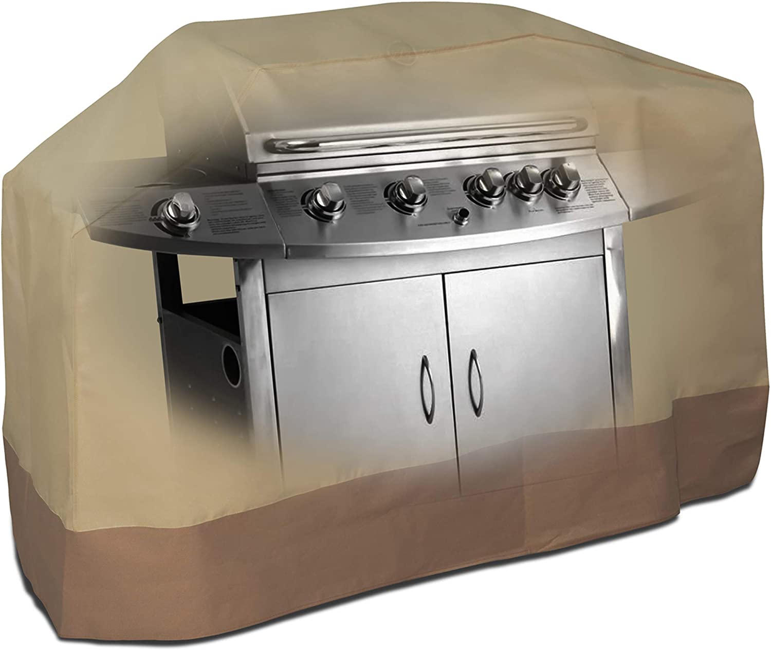 Den Haven Grill Cover Heavy Duty Waterproof BBQ Expert Protection (59-inch) - image 5 of 8