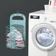 thumbnail image 5 of Cesta de la ropa sucia plegable montada en la pared | Organizador de almacenamiento de ropa de plástico duradero con diseño tejido transpirable | Cesta plegable portátil para uso doméstico al aire, 5 of 6