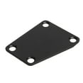 thumbnail image 1 of Electric Guitar Neck Plate, 2 Colors, Pretty Design, Trapezoidal Metal Neck Plate With Replaceable Screw, 1 of 8