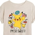 thumbnail image 3 of Pokémon - I'm So Sweet - Women's Oversized T-Shirt, 3 of 5