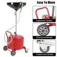 thumbnail image 5 of Yeshouse Waste Oil Drain Tank, Portable Oil Drain Container With Height Adjustable, Level Gauge, Brake Wheels, 5 of 7