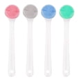thumbnail image 2 of Silicone Bath Body Brush, Back Brush Long Handle for Shower with Soft Bristles, Back Scrubber,Blue, 2 of 8