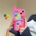 thumbnail image 2 of iPhone 11 12 13 14 Plus PRO MAX iPhone14Pro iPhone14 14ProMax Expresión De Sonrisa Colorida Diamante Espejo Teléfono Funda Blanda, 2 of 3