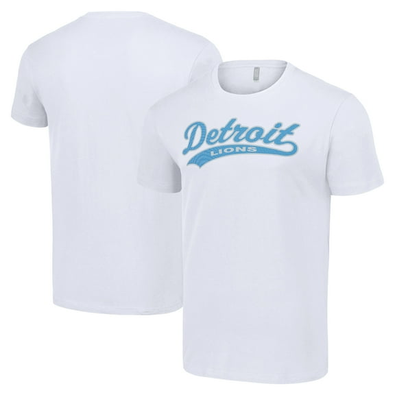 Men's Starter White Detroit Lions Tailsweep T-Shirt