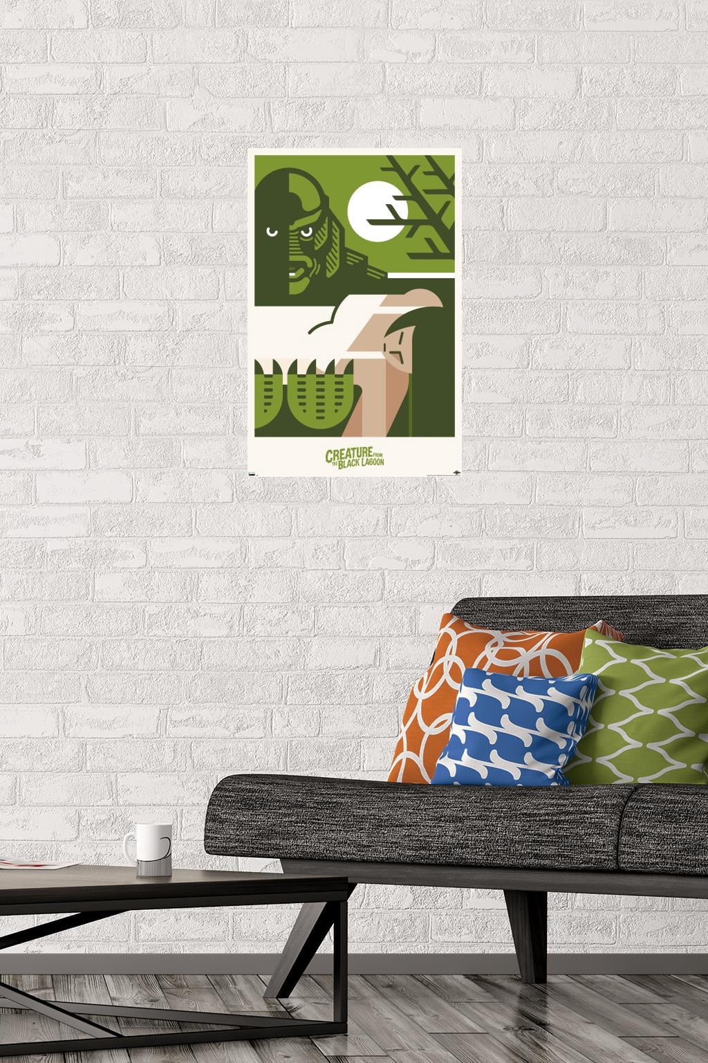 Creature from the Black Lagoon - Graphic Wall Poster, 14.725" x 22.375"