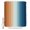 Burnt Orange/Blue, variant on Turquoise Ombre Bathroom Shower Curtains with 12 Hooks Polyester Waterproof Shower Curtain for Stalls and Bathtubs Abstract Modern Art Aesthetics Decorative Bathroom Privacy Curtain 60x72 Inches
