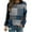 Blue, variant on Vedolay Long Sleeve Tops for Women Solid Color Lightweight Loose Casual Blouses Blue,XL