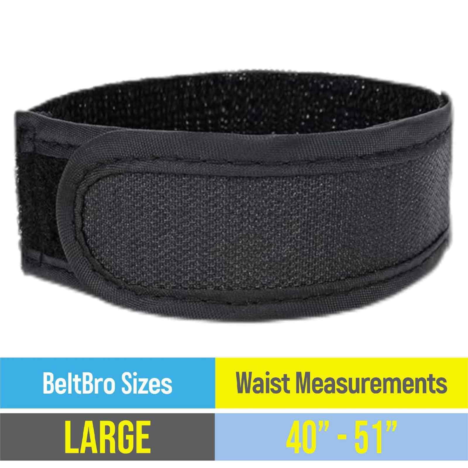 2PCS Black No Buckle Belts For Men, Stretch Belts for Men, Casual Belts Elastic Belts Single-sided Buckleless Nylon Belt with Velcro Size Large for Men for Quick Outfit
