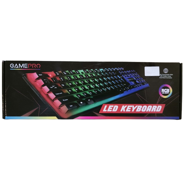 Game Pro Led Keyboard RGB Led Lights