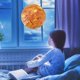 thumbnail image 3 of Glowing Self-adhesive Sun Wall Decal PVC Sun Wall Sticker for Living Room, 3 of 4