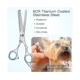 thumbnail image 4 of Kit de tijeras para el cuidado de perros, tijeras de entresacar de seguridad profesionales, peine, 4 of 4