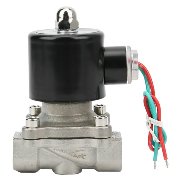 Air Solenoid Valve, 2 Port Solenoid Valve Normally Closed Solenoid Valve Water Solenoid Valve, Gas For Water Oil Air