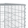 thumbnail image 5 of vidaXL Gabion Basket with Cover 39.4"x19.7"x39.4" Galvanized Iron, 5 of 5