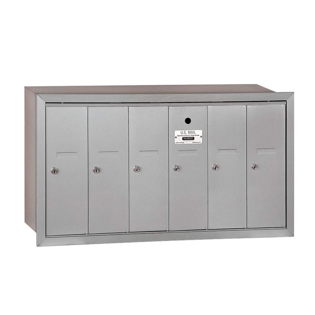 Mailbox Salsbury Industries 3506ARU de aluminio empotrado