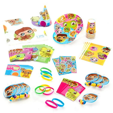 Littlest Pet Shop Birthday Party Supplies Pack For 8 Walmart Com