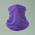 thumbnail image 4 of Cooling Neck Gaiter Face Mask, Sun Protection Masks Gator, Windproof Bandana for Skiing, Fishing, Hiking, Cycling Dark Purple, 4 of 5