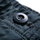 thumbnail image 4 of Pantalones largos de moda para hombre, casuales, de color sólido, con bolsillos y cremallera, cintura elástica, de poliéster., 4 of 9