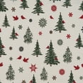 thumbnail image 4 of Saro Lifestyle Christmas Tree & Snowflakes Placemat (Set of 4), 4 of 4