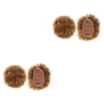 thumbnail image 1 of Seitruly Up Wraps pelo sintético fácil de usar con estilo peinados Afro extensión Afro Bun para cabello Natural Q9 6H27 T9 6H27 2Conjunto, 1 of 6