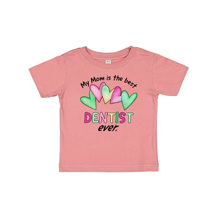 

Inktastic My Mom is the Best Dentist Ever Gift Baby Boy or Baby Girl T-Shirt
