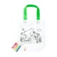 thumbnail image 1 of Bolsas de regalo para colorear DIY, juguetes de colores para pintar DIY, bolsa de mano portátil para colorear Cocodrilo, 1 of 9