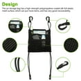 thumbnail image 2 of FIEWESEY Layer Elastic Net Pocket Bag Between Car Seat Organizer Storage Mesh Holder, 2 of 6