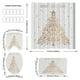 thumbnail image 3 of Accesorios de baño Cortina de ducha navideña Cortina de Papá Noel Fondo Tela colgante Juego de baño Juego de baño de poliéster, 3 of 6