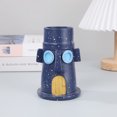 thumbnail image 2 of Soporte para bolígrafos Creative Resine Cartoon House Shape Desktop Orga, 2 of 2