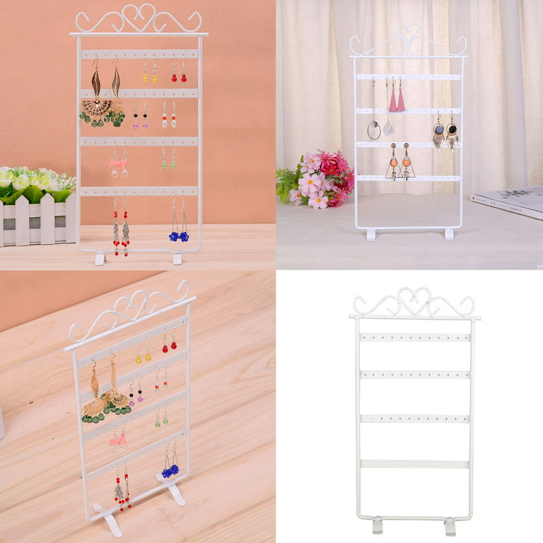 Earring Holder Organizer with108 Holes, Jewelry Organizer Stand