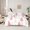 Pink White Gray, variant on Homewish Colorful Xmas Tree 7-Piece Twin Bedding Sets,Merry Christmas Bedding Comforter Set,Pink White Gray Sheet Sets For Girls Kids,Super Cozy Room Decor Reversible
