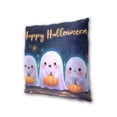 thumbnail image 3 of Happy Halloween Cute Specters with Pumpkins Throw Pillow Covers Pillowcases 18 x 18 Inch Home Decor 2 Packs for Bedroom Sofa, 3 of 6