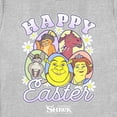 thumbnail image 2 of Women's Shrek Happy Easter Cartoon Portraits  Graphic Tee Athletic Heather Medium, 2 of 4