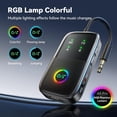 thumbnail image 2 of Transmisor y Receptor Bluetooth, Adaptador Bluetooth 2 en 1 para Aviones, Televisores y Gimnasios. Baja Latencia y Alta Definición para Estéreos de Coche y Hogar., 2 of 5
