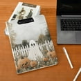 thumbnail image 5 of FORMRS A4 Clipboard Folder with Pen Holder Horizontal Foldable School Office Binder, Halloween Pumpkin Field, 5 of 9