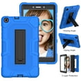 thumbnail image 6 of Dteck Galaxy Tab A 8.0 2019 Case, Dual Layer Hybrid Rugged Shockproof Case Kickstand Hard Protective Cover for Samsung Galaxy Tab A 8.0 inch 2019 Model SM-T290/T295, Blue, 6 of 7