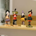 thumbnail image 6 of Clearance Desktop Ornament under $10,Bewitching Halloween Witch Doll Statue Decorative Tabletop Figurine Resin Home Desktop Decor, 6 of 8
