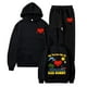 thumbnail image 4 of Conjunto de sudadera y pantalones de Bad Bunny para hombre, ropa deportiva informal, colección de otoño e invierno, 2 piezas, novedad de 2022, 4 of 4