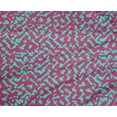 thumbnail image 5 of oneOone Polyester Spandex Pink Fabric Block Craft Projects Decor Fabric Printed By The Yard 56 Inch Wide-8M, 5 of 6